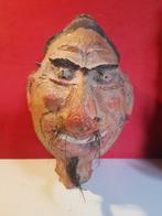 antieke papier-maché theater kop, Ophalen of Verzenden