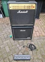 Marshall valvestate AVT 150 +AVT 112X+voetpedaal, Muziek en Instrumenten, Ophalen, Gebruikt, Gitaar, 100 watt of meer