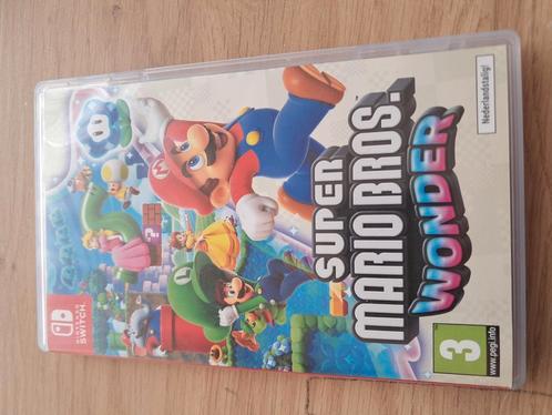Super Mario Bros. Wonder, Spelcomputers en Games, Games | Nintendo Switch, Zo goed als nieuw, Avontuur en Actie, 3 spelers of meer