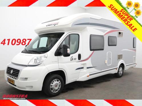 Challenger Graphite 149 2.3 JTD Solar Luifel Hefbed 94.957 k, Caravans en Kamperen, Campers, Bedrijf, Half-integraal, tot en met 4