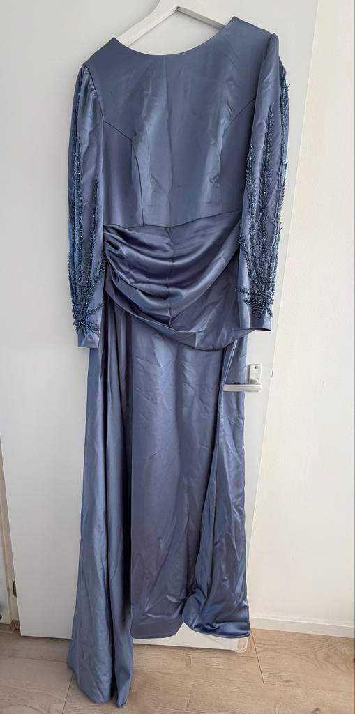 Abiye / galajurk / gelegenheidsjurk met sjaal., Kleding | Dames, Gelegenheidskleding, Zo goed als nieuw, Galajurk, Maat 46/48 (XL) of groter