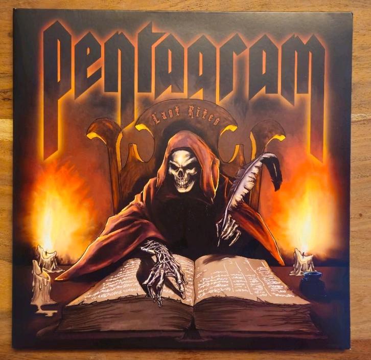 Pentagram - Last Rites inclusief poster, Cd's en Dvd's, Vinyl | Hardrock en Metal, Zo goed als nieuw, Ophalen of Verzenden