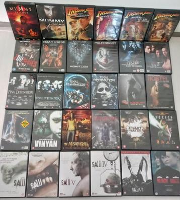 DVD Films (Horror/Actie/NL/Avontuur) 150 stuks beschikbaar voor biedingen