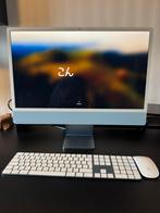 Apple iMac 2021 Retina 24" Lichtblauw, Computers en Software, Apple Desktops, Ophalen, 256 GB, SSD, IMac