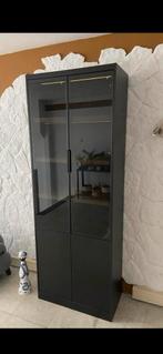 Moderne Vitrinekast met Glazen Deuren, Ophalen, 200 cm of meer, Nieuw, 50 tot 100 cm