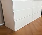 Ikea malm ladekast met 6 laden wit, Huis en Inrichting, Kasten | Ladekasten, Kunststof, 5 laden of meer, 100 tot 150 cm, Ophalen of Verzenden