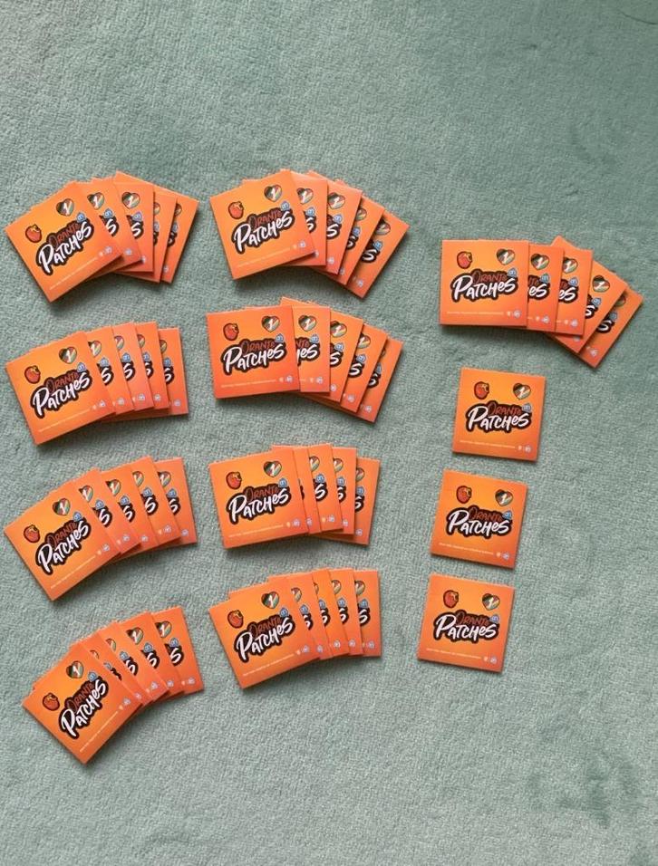48x Oranje PATCHES van AH - NIEUW - EK voetbal, Verzamelen, Supermarktacties, Albert Heijn, Ophalen of Verzenden
