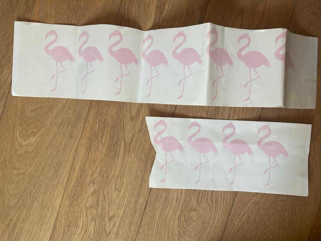 Flamingo Muurstickers - Nieuw!, Ophalen of Verzenden, Nieuw