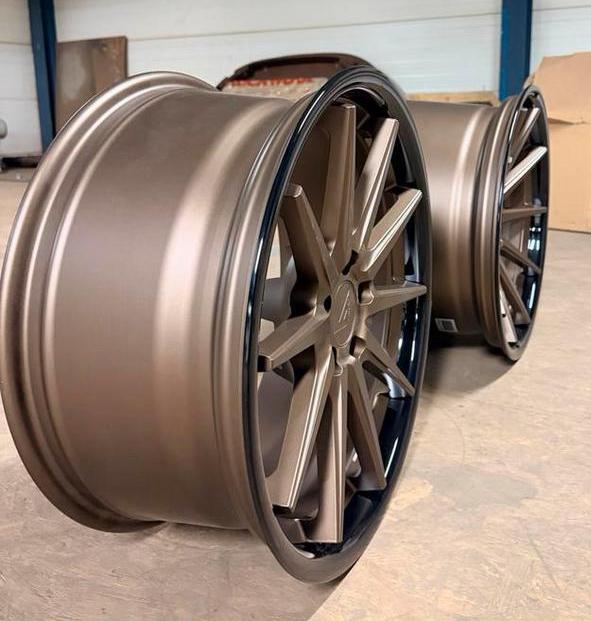Ferrada Velgen bronze deep concave! - Nieuw 5x112 19 inch., Auto-onderdelen, Banden en Velgen, Velg(en), Zomerbanden, 19 inch