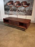 Nieuwe icatchers Hexa salontafel walnoot 140x65cm nu €120, Huis en Inrichting, Ophalen, ., Nieuw, .