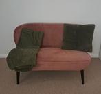 Woood Sara bankje velvet oud roze, Huis en Inrichting, Banken | Sofa's en Chaises Longues, Ophalen, Minder dan 75 cm, Tweepersoons