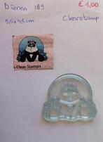 Dieren 389 Clearstamp, Hobby en Vrije tijd, Stempelen, Ophalen of Verzenden, Gebruikt, Clearstamp