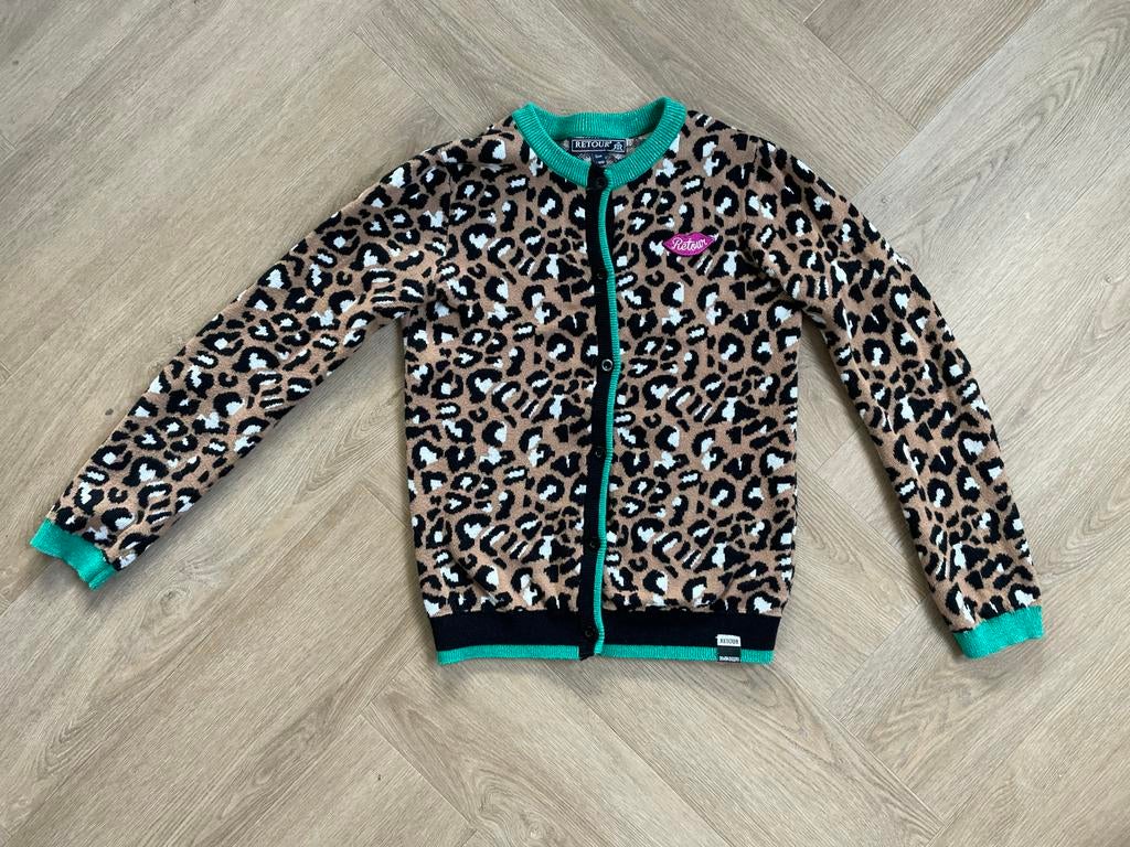 Retour prachtig Vestje maat 152, Kinderen en Baby's, Trui of Vest, Zo goed als nieuw, Retour, Verzenden