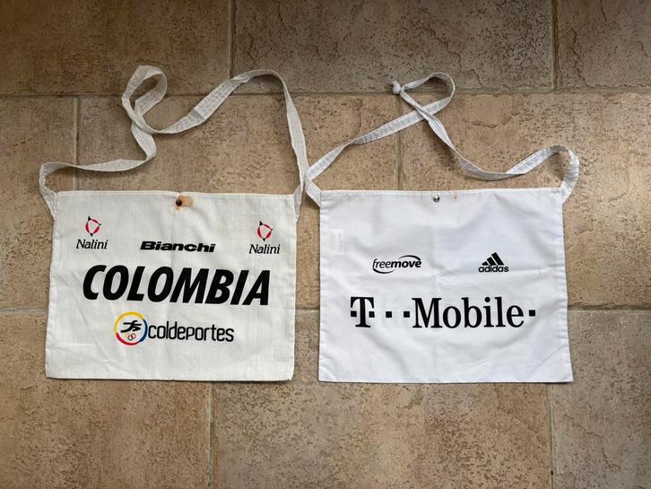 Vintage musettes/etenszakjes, Sport en Fitness, Wielrennen, Gebruikt, Overige typen, Ophalen of Verzenden