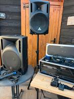 Professioneel geluidsinstallatie totaal €495,00, Muziek en Instrumenten, Ophalen of Verzenden, Zo goed als nieuw, Minder dan 500 watt