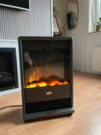 Verrijdbaar elektrische kachel met led vlammen en warmte, Ophalen, Gebruikt, Overige soorten, Elektrisch