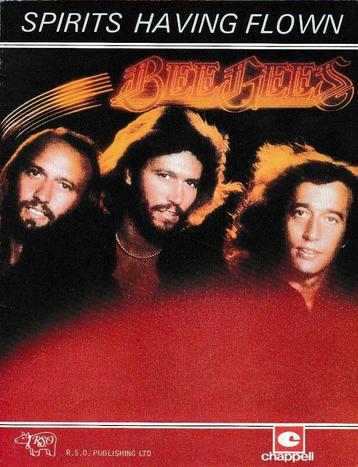 piano,vocal,guitar--Bee Gees-- Spirits Having Flown Songbook beschikbaar voor biedingen