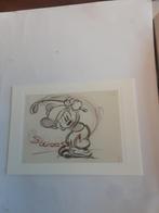 DISNEY /  SKETCH OF  MICKEY MOUSE, Verzamelen, Ansichtkaarten | Themakaarten, Ophalen of Verzenden, 1940 tot 1960