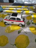 FIAT ABARTH 695SS WIT, Hobby en Vrije tijd, Modelauto's | 1:18, Ophalen of Verzenden, Zo goed als nieuw, Overige merken