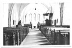 AK Eenrum - Interieur Ned. Herv. Kerk, Verzenden, 1940 tot 1960, Ongelopen, Groningen