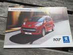 Instructieboek Peugeot 107 2009, zeer mooi!, Ophalen of Verzenden