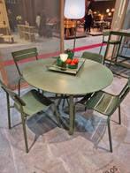 Nieuwe fermob so'o tafel, stoelen studie en Luxembourg, Ophalen, Nieuw, Rechthoekig, Hout