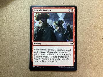 1x Bloody Betrayal [147/277] (Near Mint) beschikbaar voor biedingen