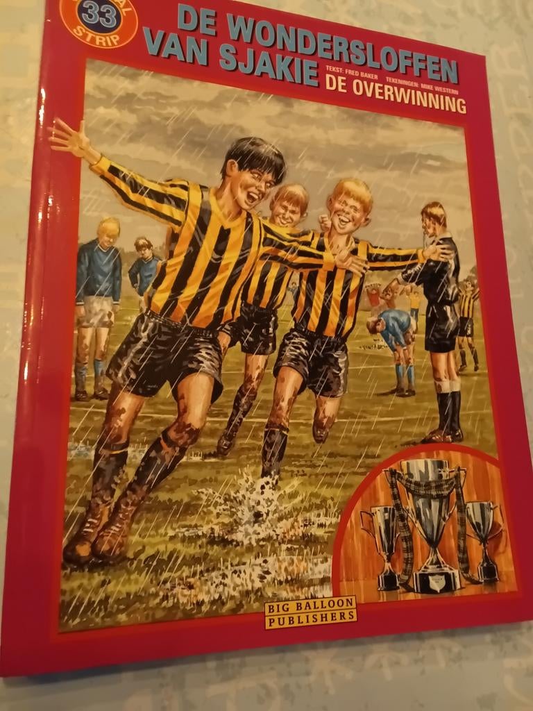 De wondersloffen van Slakie, nr.33,De Overwinning, Eén stripboek, Ophalen of Verzenden, Zo goed als nieuw
