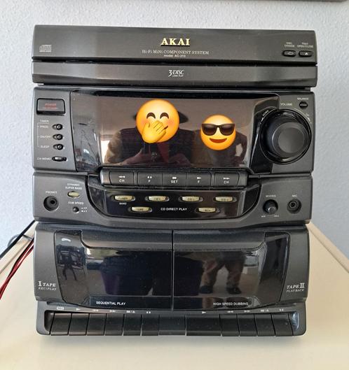 Akai Mini HiFi set model AC-210, Audio, Tv en Foto, Stereo-sets, Zo goed als nieuw, Akai, Ophalen