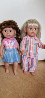 Baby born pop grote zus 2x, Kinderen en Baby's, Speelgoed | Poppen, Ophalen of Verzenden, Zo goed als nieuw, Babypop