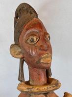 250866 Zeldzaam groot Afrikaans Yoruba sculpture - Nigeria., Antiek en Kunst, Ophalen of Verzenden