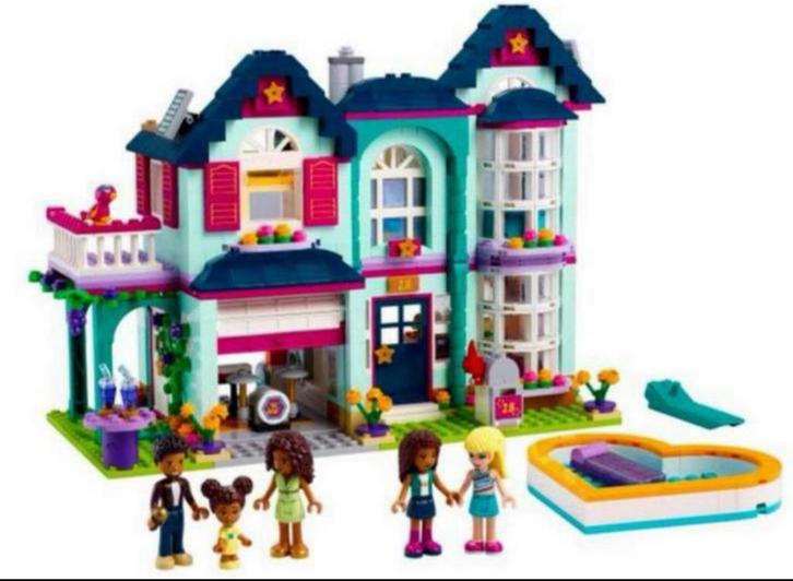 Lego Friends Andrea’s Familiehuis 41449, Kinderen en Baby's, Speelgoed | Duplo en Lego, Gebruikt, Lego, Complete set, Ophalen