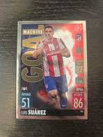 Luis Suarez Machine Goal Topps Match Attax, Ophalen of Verzenden, Zo goed als nieuw, Buitenlandse clubs, Spelerskaart