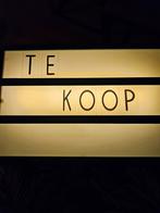 Letterbak / Lightbox - Grijs Wit Compleet, Ophalen of Verzenden, Zo goed als nieuw
