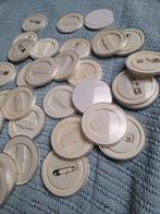 30 Klikbuttons / Buttons - 5cm, Verzamelen, Ophalen of Verzenden, Gebruikt, Overige onderwerpen, Button