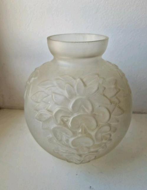 Verlys bol vaas, Antiek en Kunst, Antiek | Glas en Kristal, Ophalen of Verzenden
