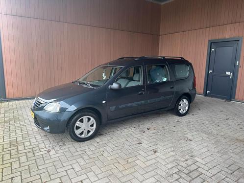 Dacia Logan 1.6 77KW MCV 7Persoons 2008 Grijs, Auto's, Dacia, Particulier, Logan, Benzine, D, Stationwagon, Handgeschakeld, Origineel Nederlands