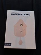Karlsson koekoeksklok zacht roze, Ophalen of Verzenden, Nieuw, Wandklok