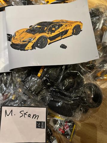 Lepin McLaren P1 & logo NIEUW 2 sets beschikbaar voor biedingen