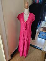 Nieuwe Gehaakte Roze Dress 40/42 incl.verzenden €55,-, Kleding | Dames, Nieuw, Maat 38/40 (M), Onder de knie, Roze