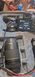 Complete canon eos2000D met extra lens en koffer, Ophalen, Zo goed als nieuw, Canon, 8 keer of meer