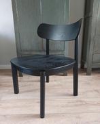 Stoel zwart hout Fauteuil Light and Living chair black Nieuw, Huis en Inrichting, Stoelen, Ophalen, Zwart, Modern Industrieel