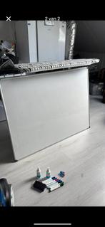 Whiteboard/ Wit schoolbord: 120 cm breed x 90 cm hoog, Huis en Inrichting, Ophalen, Overige typen, 75 cm of meer