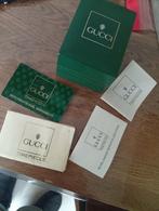 Gucci Horloge Doos met Papieren, Sieraden, Tassen en Uiterlijk, Horloges | Dames, Overige materialen, Polshorloge, Overige materialen