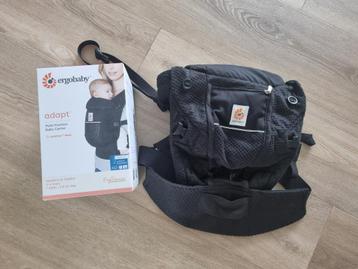 Ergobaby Adapt draagzak Onyx Black (Softflex Mesh) beschikbaar voor biedingen