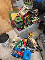 Grote partij speelgoed bouwvoertuigen, Kinderen en Baby's, Speelgoed | Speelgoedvoertuigen, Ophalen, Gebruikt