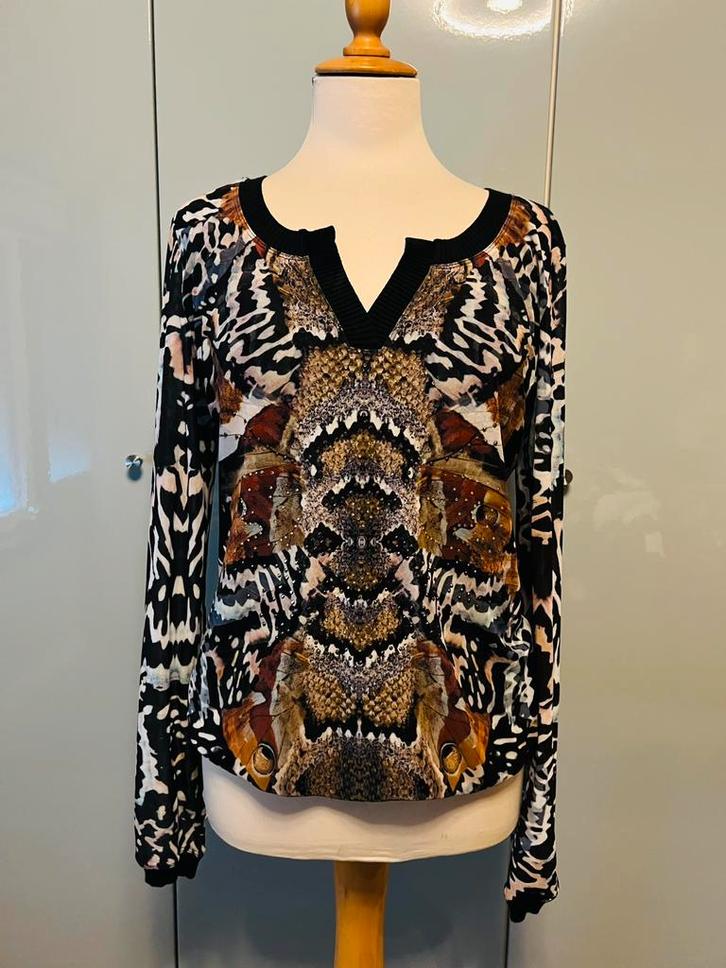 Etoile du Monde top/trui maat 40, Kleding | Dames, Truien en Vesten, Zo goed als nieuw, Maat 38/40 (M), Zwart, Verzenden