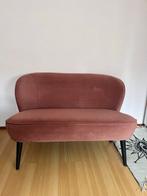 Velvet Roze Bankje van WOOOD, Ophalen, Minder dan 75 cm, Tweepersoons, Zo goed als nieuw