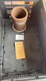 Hilversumse wijncooler van keramiek, Ophalen of Verzenden, Zo goed als nieuw, Minder dan 50 cm, Minder dan 5 flessen
