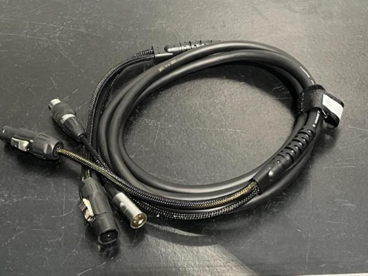 Nieuwe TrueCon1 + DMX 3-pole Combi Kabels (Pro Kwaliteit), Muziek en Instrumenten, Licht en Laser, Zo goed als nieuw, Licht, Ophalen of Verzenden